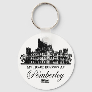 Mijn hart behoort tot Pemberley Sleutelhanger