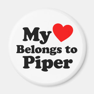 Mijn hart behoort tot Piper Magneet