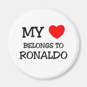 Mijn hart behoort tot Ronaldo Magneet