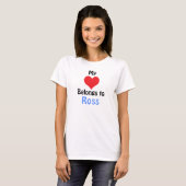 Mijn hart behoort tot Ross T-shirt (Voorkant volledig)