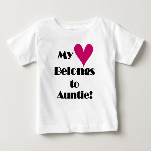 Mijn hart behoort tot tante (Voorkant)