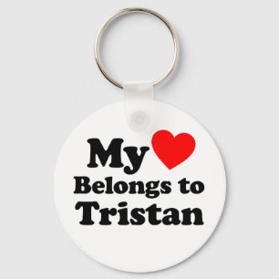 Mijn hart behoort tot Tristan Sleutelhanger