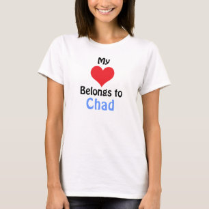 Mijn hart behoort tot Tsjaad T-shirt