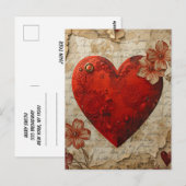 Mijn Hart  Briefkaart (Voorkant / Achterkant)