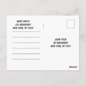 Mijn Hart  Briefkaart (Achterkant)