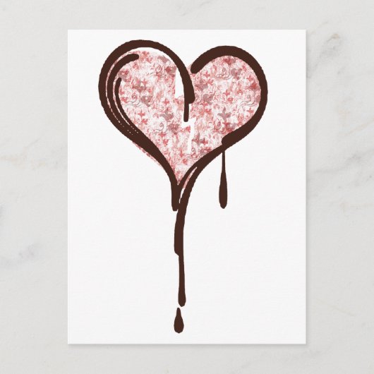 mijn hart briefkaart (Voorkant)