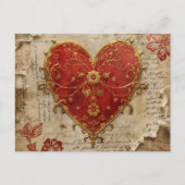 Mijn hart briefkaart (Voorkant)