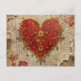 Mijn hart briefkaart