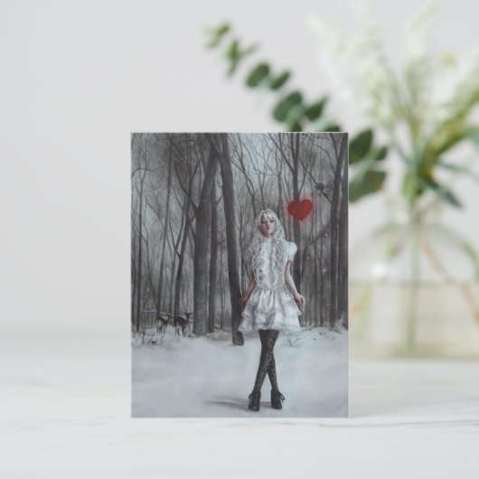 Mijn hart Briefkaart bewarm (Staand voorkant)