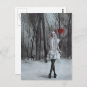 Mijn hart Briefkaart bewarm (Voorkant / Achterkant)