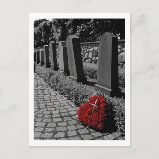 Mijn hart Briefkaart kruisen (Voorkant)