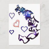 Mijn hart Briefkaart loskoppelen (Voorkant)