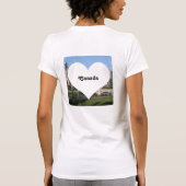 Mijn hart Calgary City Skyline Alberta Canada verl T-shirt (Achterkant)