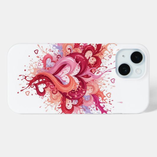 Mijn hart  Case-Mate iPhone case (Achterkant (horizontaal))