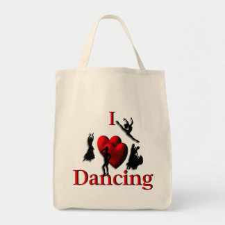 Mijn hart danst aan beide kanten tote bag