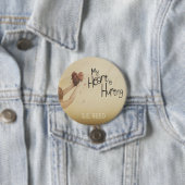 Mijn hart doet pijn  ronde button 7,6 cm (In situ)