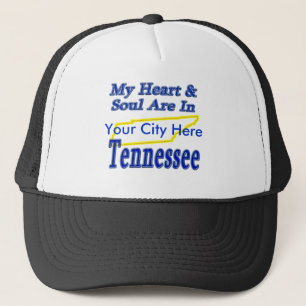 Mijn hart en ziel zijn in Tennessee Trucker Pet