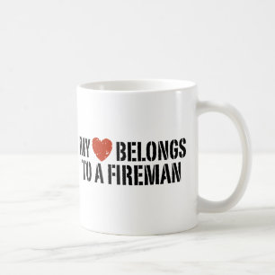Mijn hart Fireman Koffiemok
