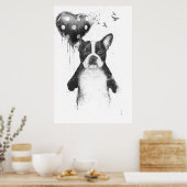 Mijn hart gaat blozen poster (Keuken)