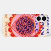 Mijn hart gaat naar huis voor vrede.png Case-Mate iPhone case (Achterkant (horizontaal))