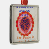 Mijn hart gaat naar huis voor vrede.png metalen ornament (Rechts)
