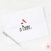 Mijn hart gaat uit naar Dance B Sticker (Envelop)