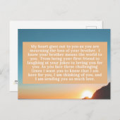 Mijn hart gaat uit naar jou briefkaart (Voorkant / Achterkant)