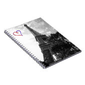 Mijn hart gaat uit naar Parijs Notitieboek (Rechterzijde)