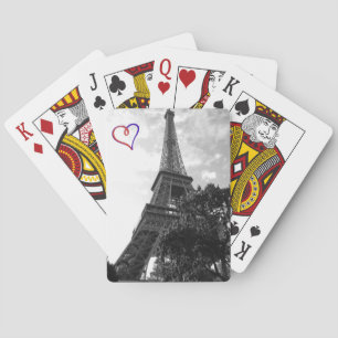 Mijn hart gaat uit naar Parijs Pokerkaarten