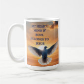Mijn hart, geest en ziel zijn van Jezus Koffiemok (Links)