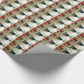 Mijn hart heeft het beste cadeau cadeaupapier (Hoek)