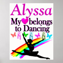 MIJN HART HOORT BIJ HET DANSEN VAN GEPERSONALISEER