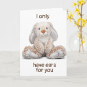 **MIJN HART HOORT BIJ JOU** PAASKAART KAART (Gele Bloem)