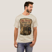 Mijn Hart Hoort Bij Mijn Soldaat T-shirt (Voorkant volledig)