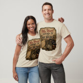 Mijn Hart Hoort Bij Mijn Soldaat T-shirt (Unisex)