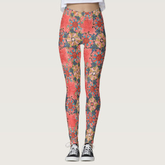 "Mijn hart in het Glas in lood" Stijl Leggings van