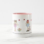 Mijn hart is altijd bij de Angels Mok (Center)