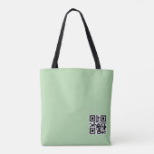 Mijn hart is bij de duizend tote bag (Achterkant)