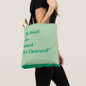 Mijn hart is bij de duizend tote bag (Dichtbij)