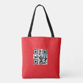 Mijn hart is bij de duizend tote bag (Achterkant)
