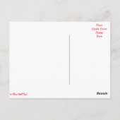 "Mijn hart is" Briefkaart (Achterkant)