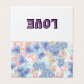 Mijn hart is en zal altijd van jou zijn. kaart (Buitenkant ongevouwen)