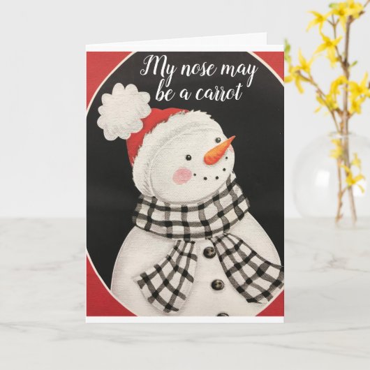 MIJN HART IS GEVULD MET CHRISTMAS WISHES KAART (Gele Bloem)