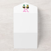 Mijn hart is helemaal van jou lieve vriendin Valen All In One Uitnodiging (Buitenkant)