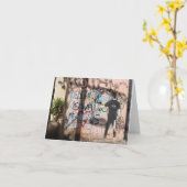 Mijn Hart is in het Wenskaart van Tel Aviv Kaart (Gele Bloem)