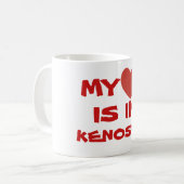 MIJN HART IS IN KENOSHA KOFFIEMOK (Voorkant links)