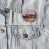 Mijn hart is in Seoul Ronde Button 5,7 Cm (In situ)