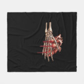 Mijn hart is klassiek voor je handen fleece deken (Voorkant (Horizontaal))