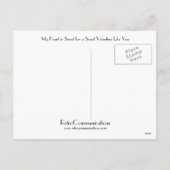 Mijn hart is lief voor een Valentijn zoals jij Feestdagenkaart (Achterkant)