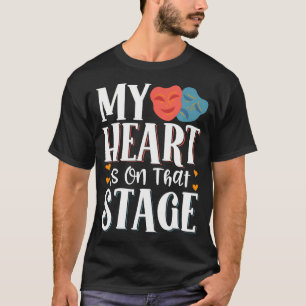 Mijn Hart Is Op Dat Podium T-shirt
